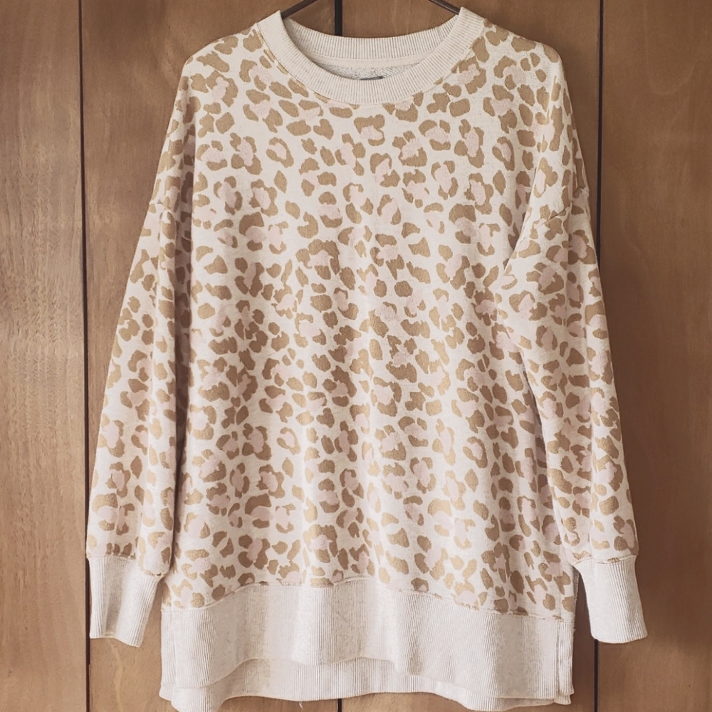 Aerie oversized sweatshirt with side slits Sz Sm